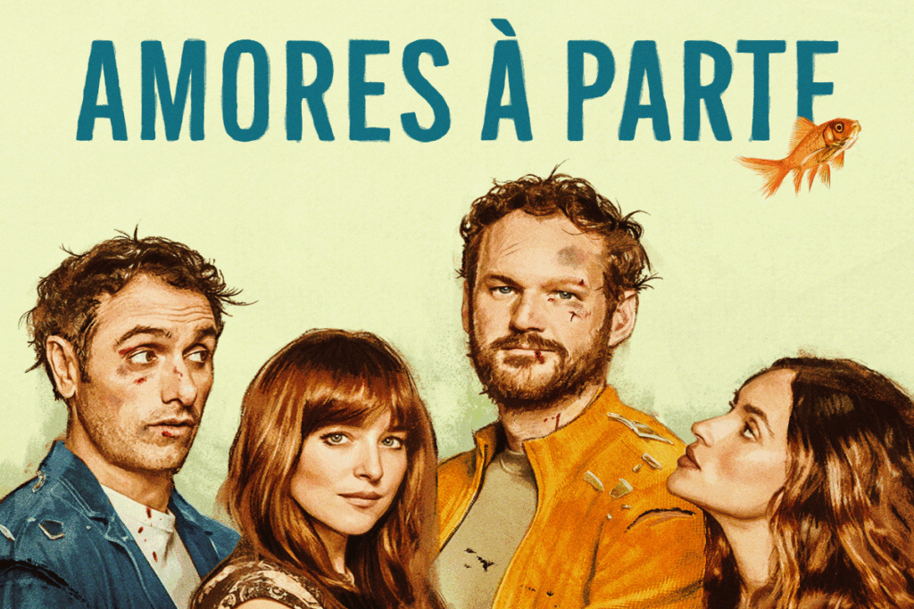 “Amores à Parte” mostra um homem recém-divorciado que experimenta relacionamento aberto após conselho de amigos (Imagem: Reprodução digital | Diamond Films)