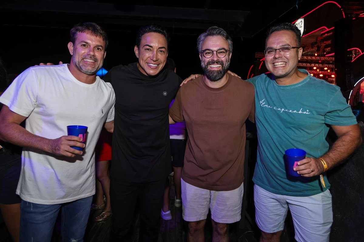 Fernando Lourenço, Nelinho Miranda, Fabio Portela e Bruno Portela