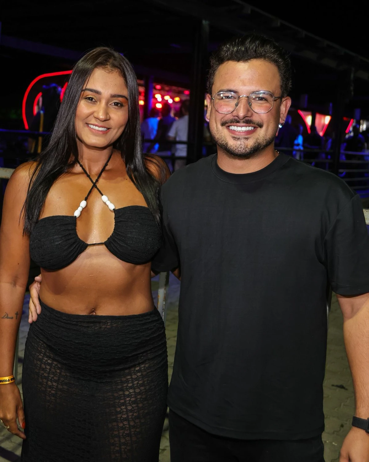 Mariane Kuster e Bernardo