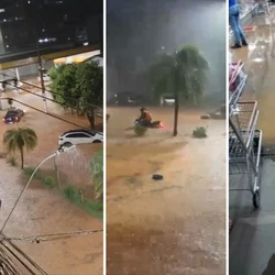 Segundo a Defesa Civil, a cidade registrou o maior volume de chuva no Espírito Santo em 24 horas, com 95.8 milímetros
