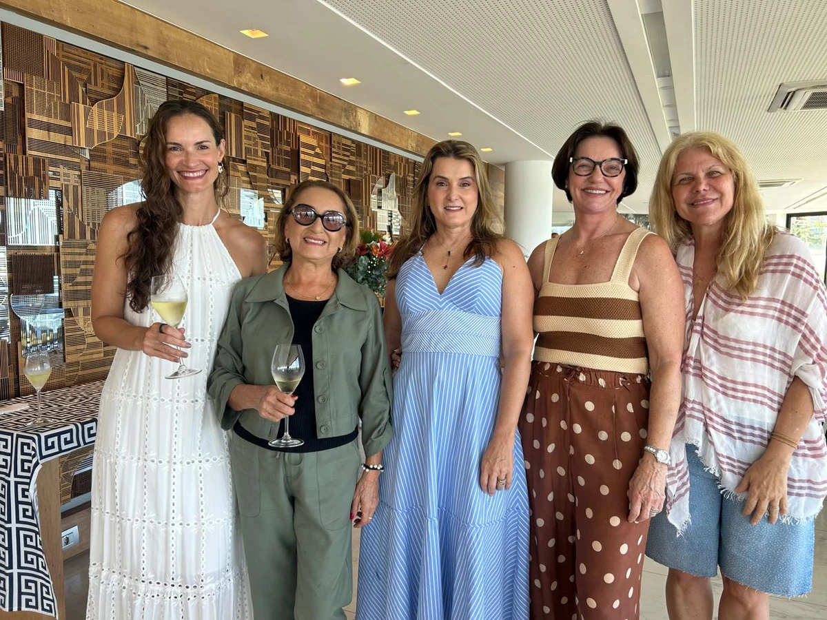 Tathi Gege, nazaré Neves, Rosieny Zanotti, Eulália Chieppe e andressa 