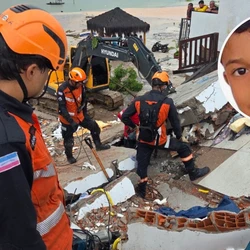 Otávio Viana Amaral, de 10 anos, morreu após a casa que estava ir abaixo na madrugada desta quarta-feira (21) durante o temporal que atingiu a cidade