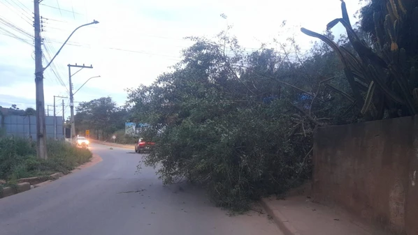 Volume de chuva causou alagamentos, interdições viárias e, por conta do desabamento de uma casa, uma criança morreu na madrugada desta quarta-feira (21)