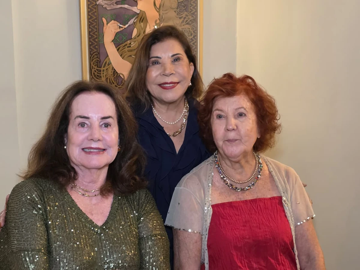 Diana Murad, Luzia Toledo e Salete Freitas