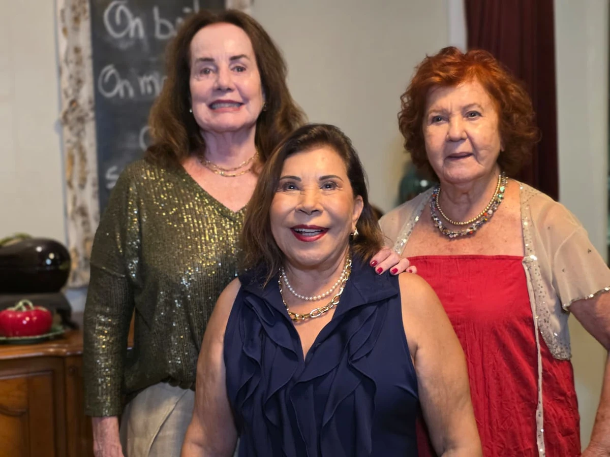Diana Murad, Luzia Toledo e Salete Freitas