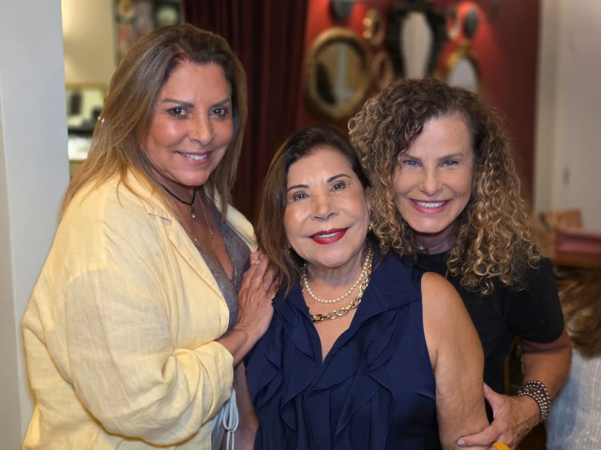Heliane Duarte, Luzia Toledo e Mônica Zorzanelli
