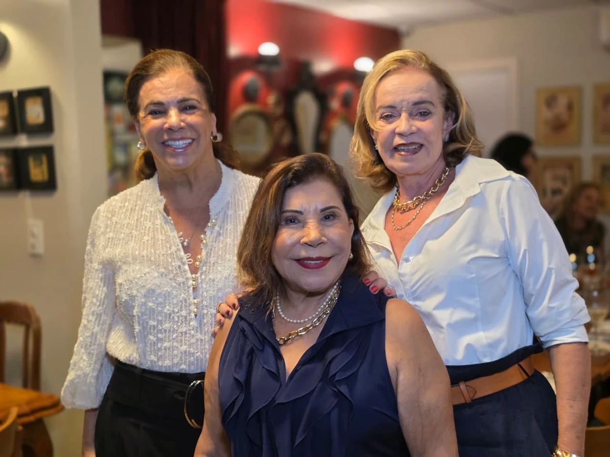 Maita Mota, Luzia Toledo e Rita Garajau