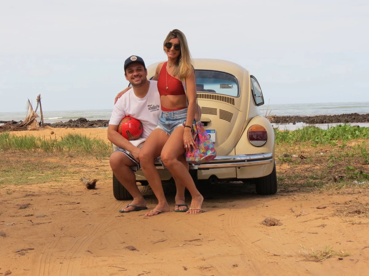 Mário leva as recordações dos passeio em família com o veículo por Mário Palmejani/Arquivo pessoal