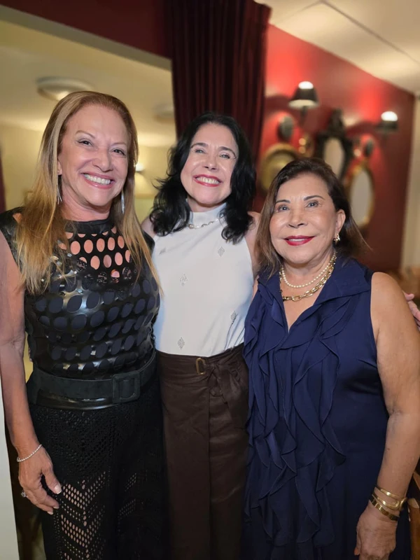 Tania Buaiz, Rita Rocio Tristão e Luzia Toledo