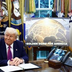 Presidente dos EUA quer um sistema de defesa antimíssil de última geração, avaliado em bilhões de dólares, para proteger o país inteiro.
