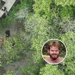 Militares fizeram trabalhos por terra e também aquático na região de Maria Ortiz, em Vitória, após a suspeita de que Bruno Zambon Destefani teria passado pela área