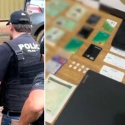 Roger Fassarela, de 53 anos, integrava um grupo de golpistas especializado em falsificar documentos para abrir contas em bancos; ele foi localizado pela polícia em Vila Velha