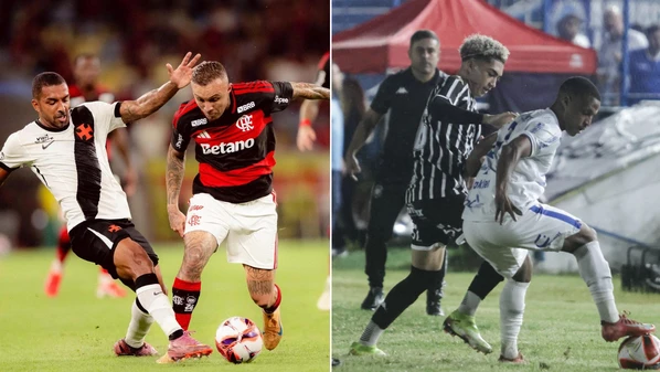 Em Flamengo x Vasco e Rio Branco x Vitória, ambas arbitragens acertaram nas expulsões