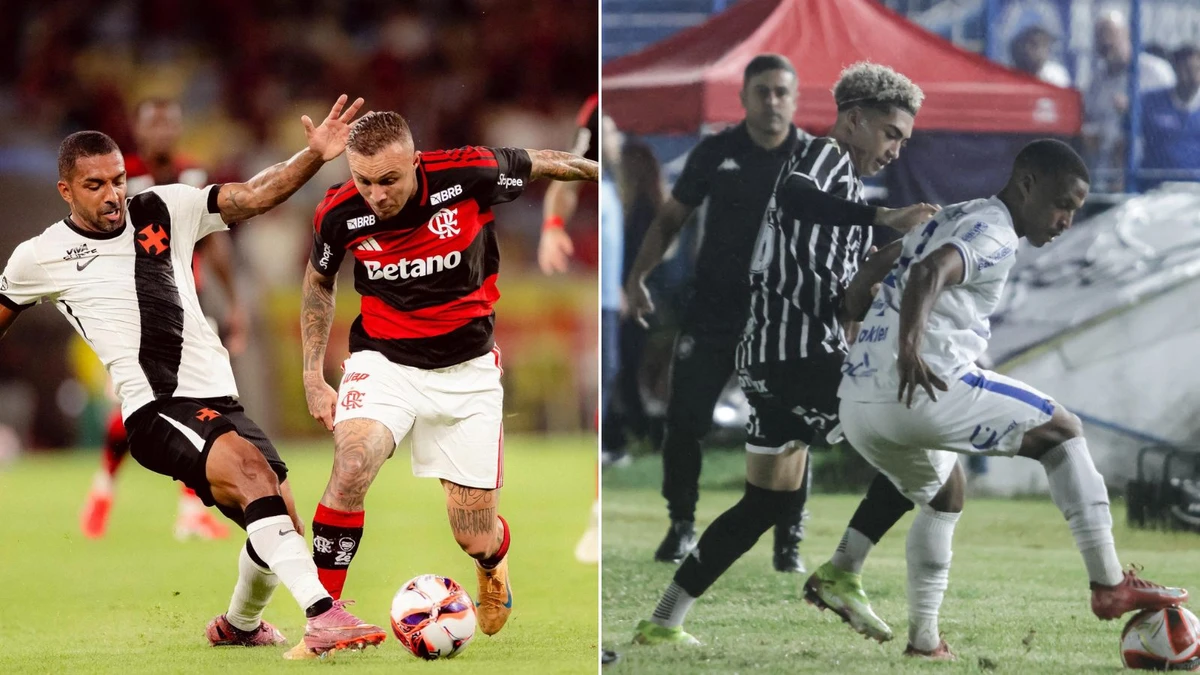 Flamengo x Vasco e Rio Branco x Vitória