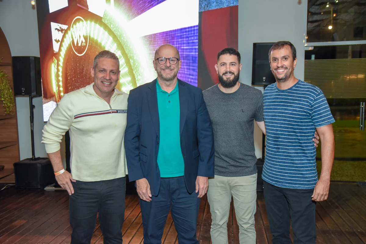 Mateus Carvalho, Luciano Forrechi, Pedro Paulo Moyses e Marcio Ribeiro