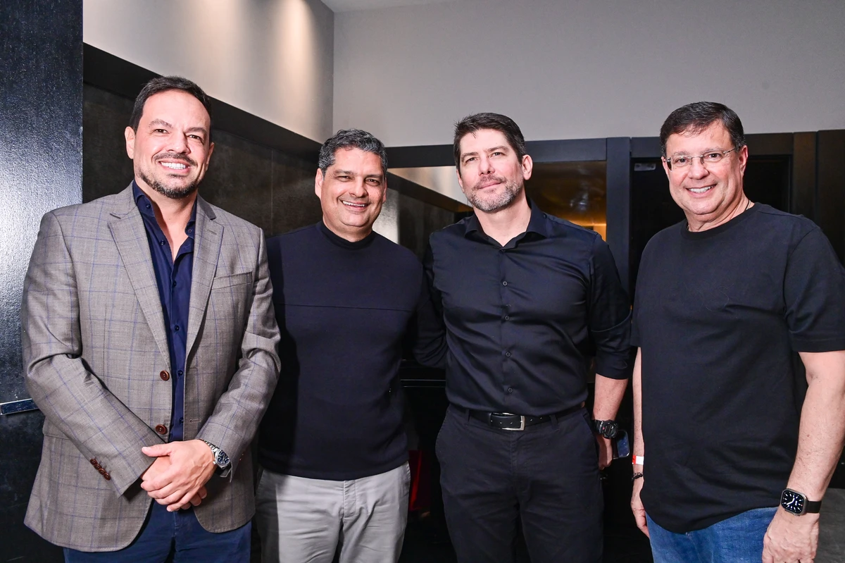 Milson Paulin, Patrick Ribeiro, Gustavo Marçal e Fernando Zardini