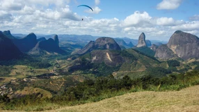 Pancas tem se destacado no turismo de aventura, sediando campeonatos de voo livre