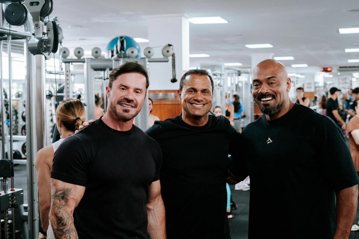 Renato Cariani, Otaviano Duarte e Júlio Balestrin
