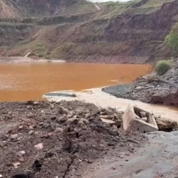 A Vale afirmou que houve um 'extravasamento de água com sedimentos de uma cava da mina de Fábrica, em Ouro Preto'