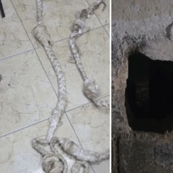 Os presos foram identificados como William Freitas da Costa, Thiago Antônio de Oliveira e David Gonçalves de Souza; eles estavam no isolamento e acessaram uma área interna da unidade, rendendo um policial penal