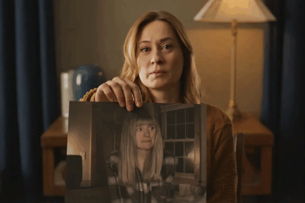 “Terror em Shelby Oaks” constrói um terror atmosférico ao transformar o mistério de uma pequena cidade em um jogo psicológico (Imagem: Reprodução digital | Diamond Films)