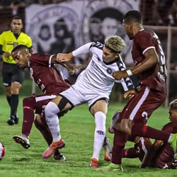 Breno Melo abre o placar para o Capa-Preta e Tiago Moura empata para a Locomotiva Grená