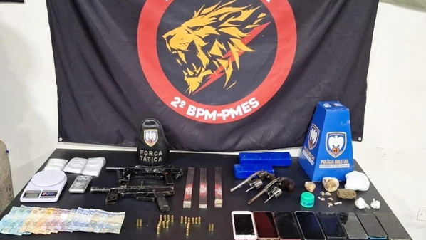 Ação da PM para encontrar suspeitos aconteceu na segunda-feira (26), em Nova Venécia
