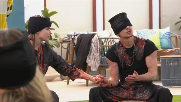 Durante Sincerão, nesta segunda-feira (26), os dois trocam farpas no gramado da casa mais vigiada do Brasil