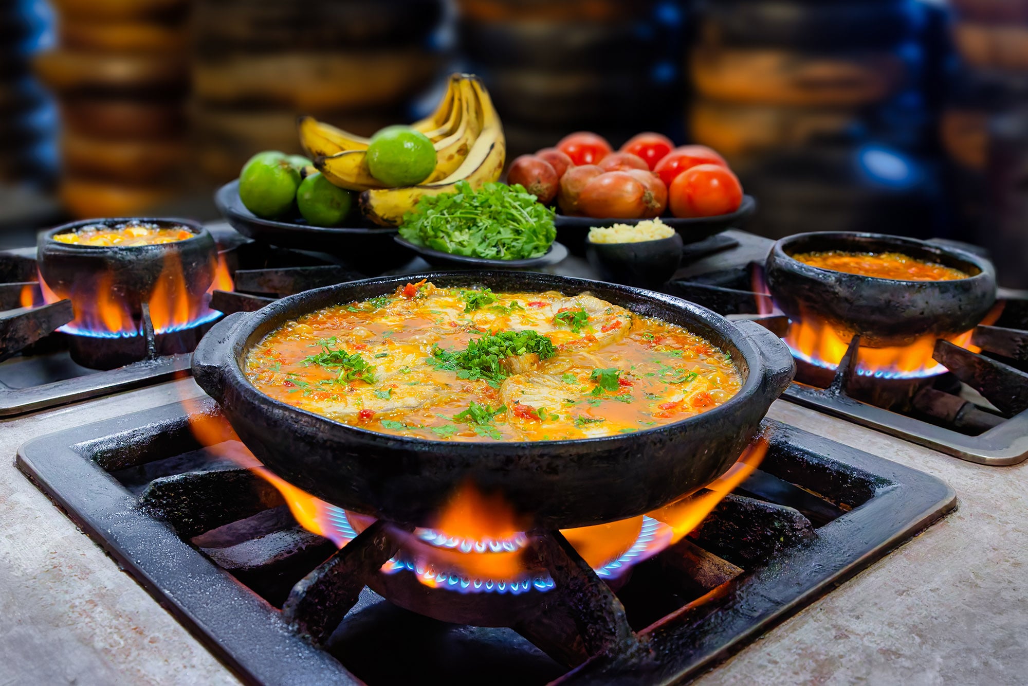 A moqueca capixaba, uma das marcas da gastronomia da Cidade-Saúde