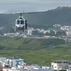 Ação acontece na manhã desta quarta-feira (28) e conta com o apoio do helicóptero do Núcleo de Operações e Transporte Aéreo da Secretaria da Casa Militar (Notaer)