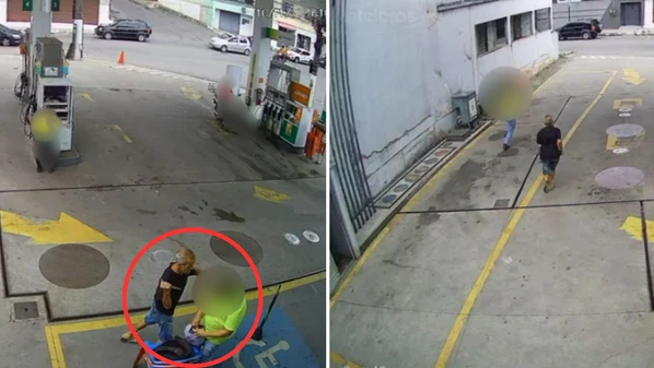 Sergio Luis Silva de Assumpção, de 55 anos, está preso preventivamente desde o dia do crime, ocorrido em novembro de 2025, em um posto de combustível