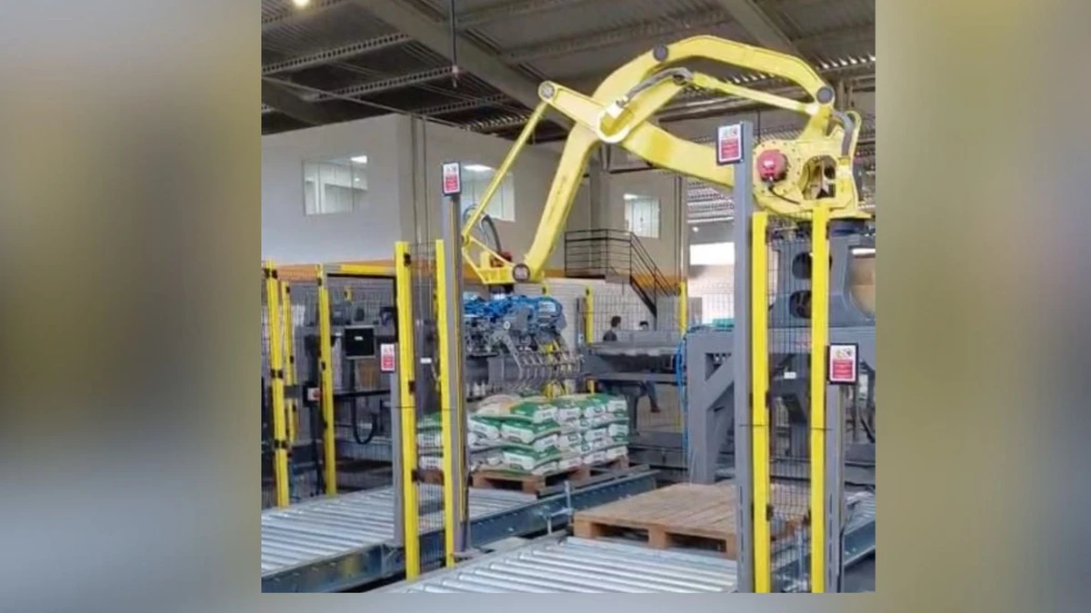 Automação na fábrica de rações da Nater Coop