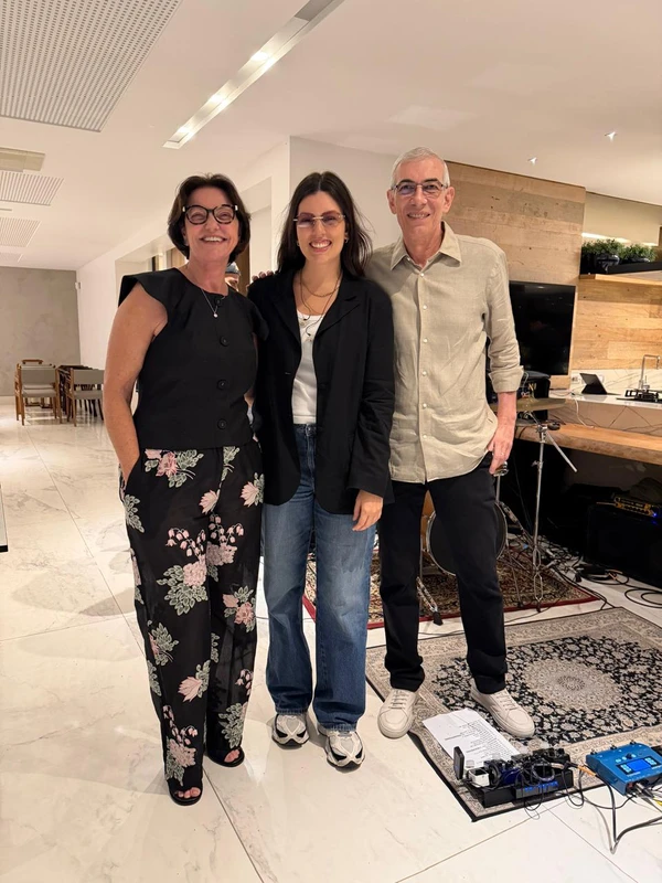 Eulália Chieppe, Julia Smith e Décio Chieppe