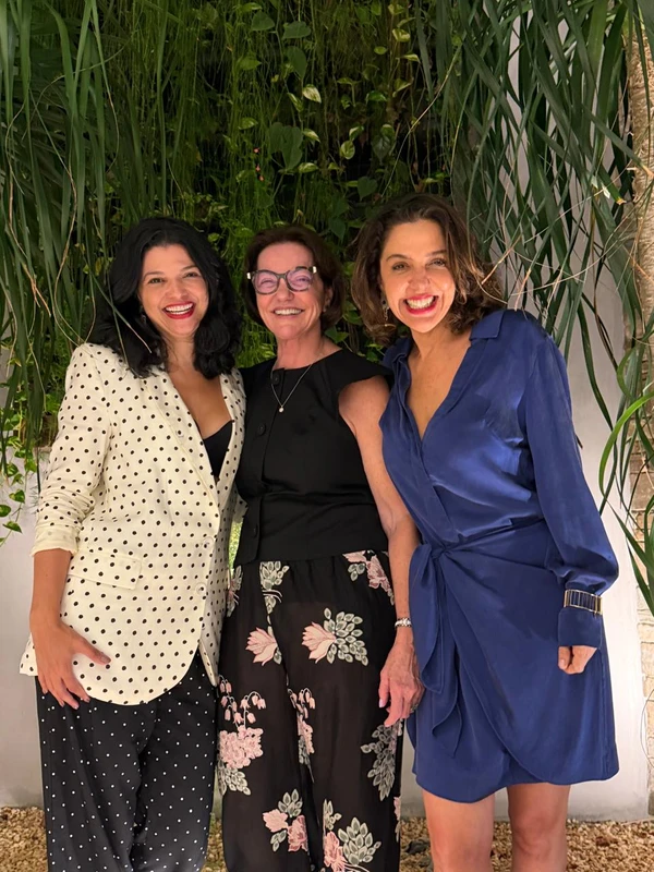 Zainer Silva, Eulália Chieppe e Mariana Perini