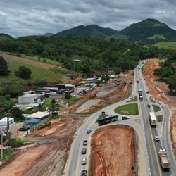 Medida temporária adotada pela Ecovias Capixaba faz parte das obras de duplicação da rodovia federal entre Anchieta e Iconha