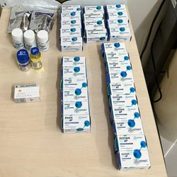 Investigado foi flagrado pela Polícia Federal ao receber 37 frascos da substância na própria casa; medicamentos foram postados em Niterói (RJ