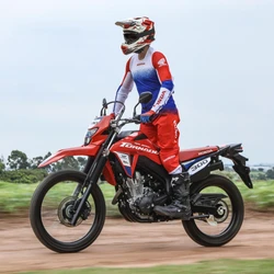 Lançada como sucessora “espiritual” da XR250 Tornado (vendida de 2001 a 2008), a XR300L herdou a mesma vocação de versatilidade