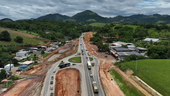 Medida temporária adotada pela Ecovias Capixaba faz parte das obras de duplicação da rodovia federal entre Anchieta e Iconha