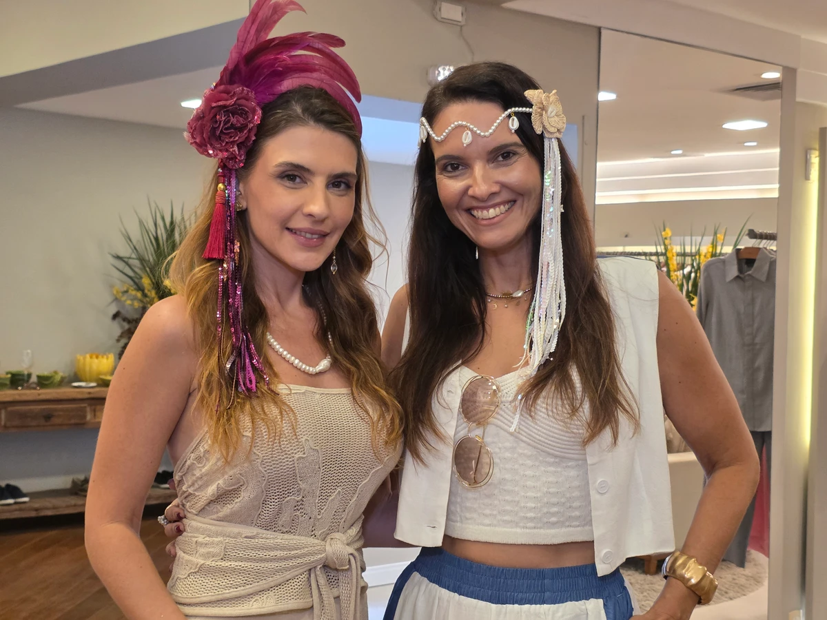 Gabi Varejão e Denise Póvoa