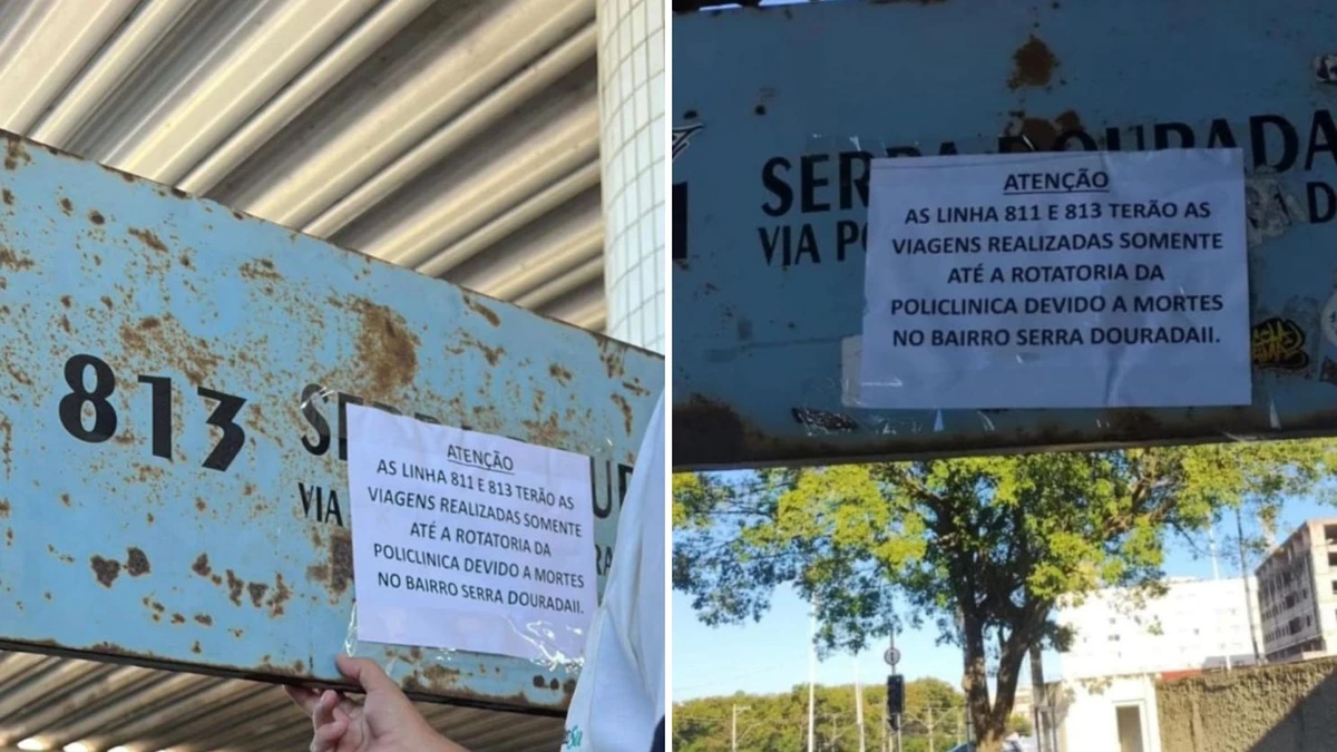 Linhas de ônibus mudam itinerário após prisão de principal braço armada do PCV em Serra Dourada II