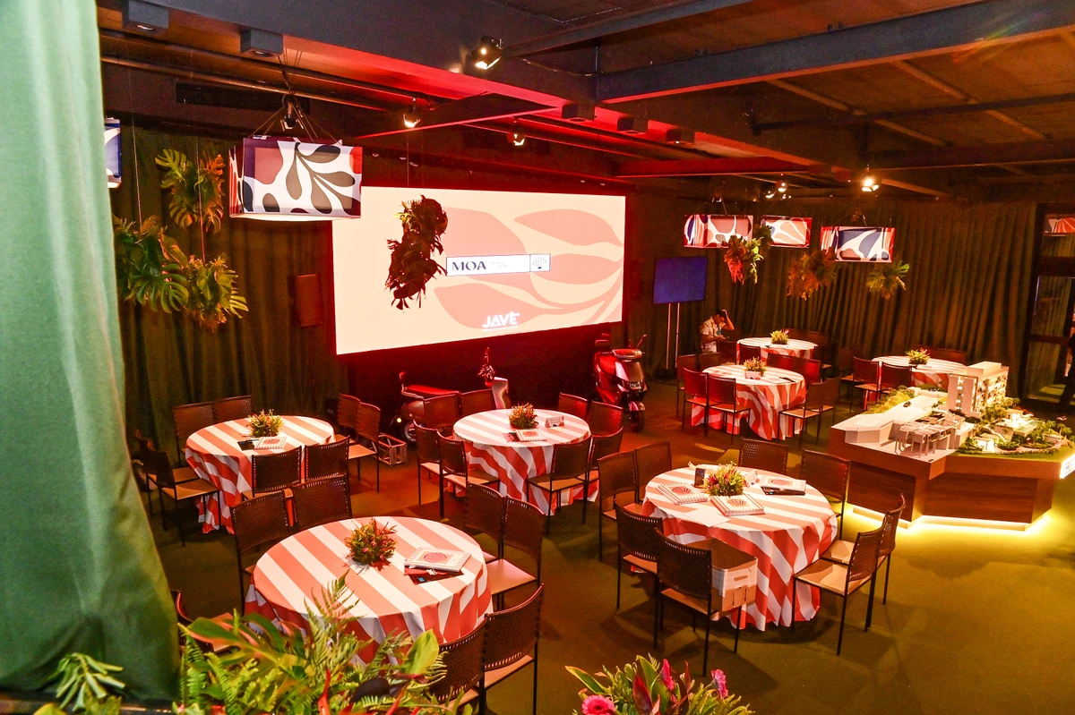 lançamento do primeiro empreendimento da Javé Construtora: o Moa Praia de Iriri.