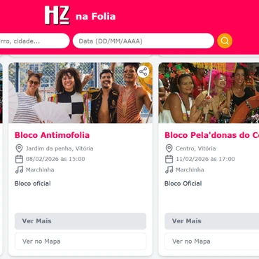 Imagem - Carnaval no ES: HZ lança plataforma para consultar lista de blocos e eventos