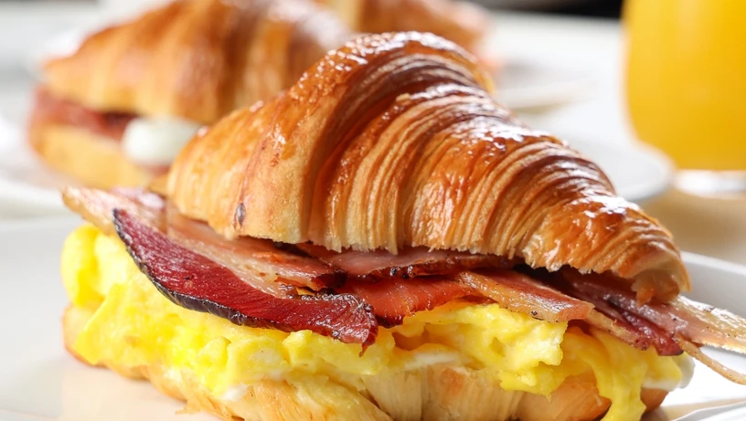 Croissant do Empório Joaquim, em Vitória