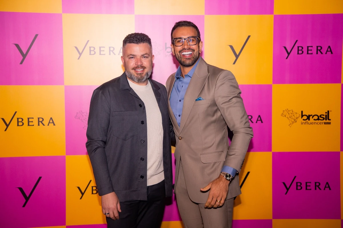 Johnathan Alves, CEO da Ybera, e Marcus Marques, dono do Grupo Acelerador.