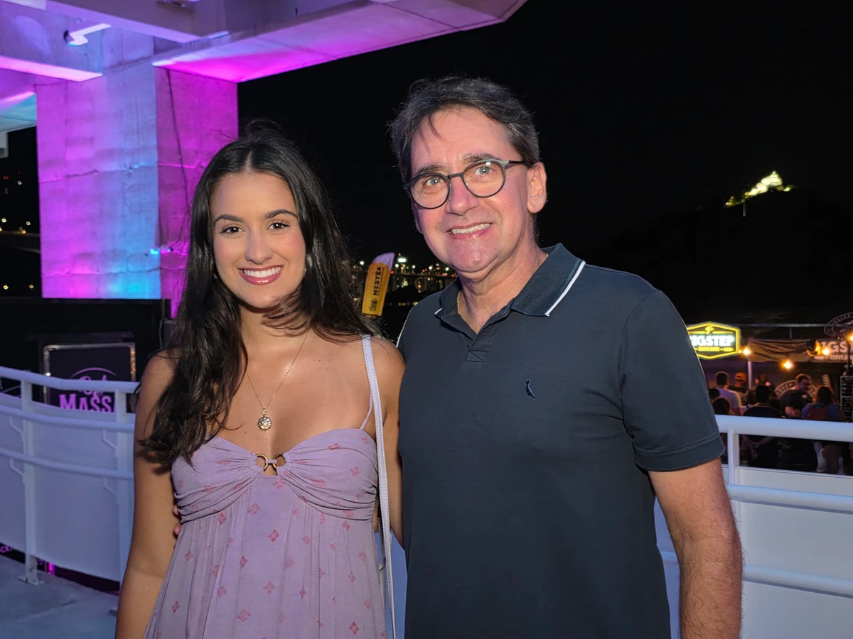 Marina Fajardo e Alvaro Duboc