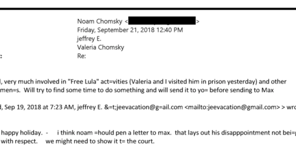 Governo americano divulgou mais de 100 GB de arquivos relacionados ao caso Epstein, com citações sobre o Brasil e autoridades locais; mensagem sobre presidente brasileiro é de 2018, quando Lula estava preso em Curitiba.