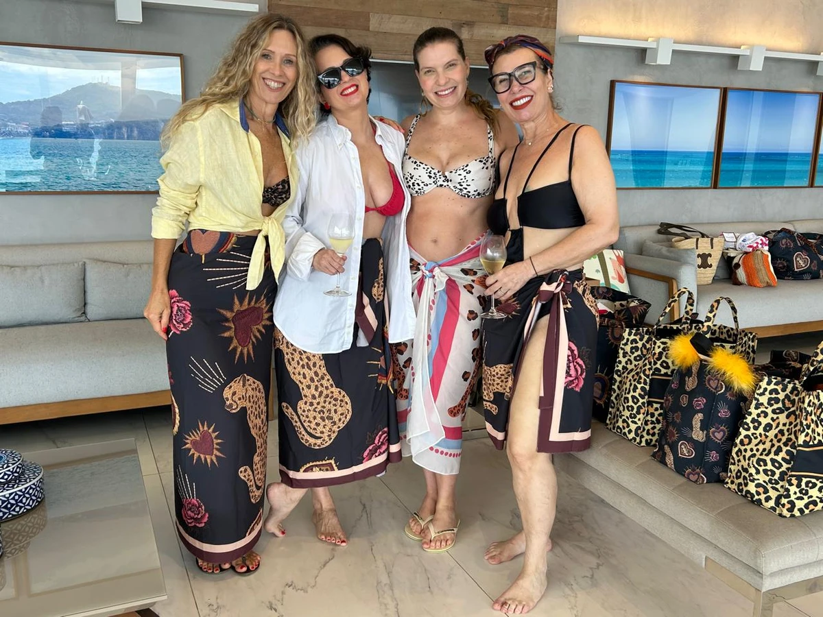 Ana Claudia Cardozo, Marina Monteiro, Livia Dorsch e Edilene Chieppe