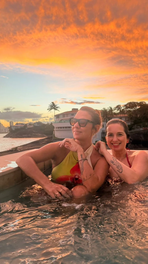 Andréia Lopes e Marina Monteiro