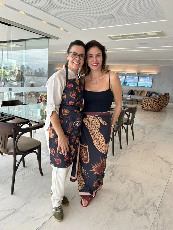 Chef Arlete Nunes e Mariana Perini