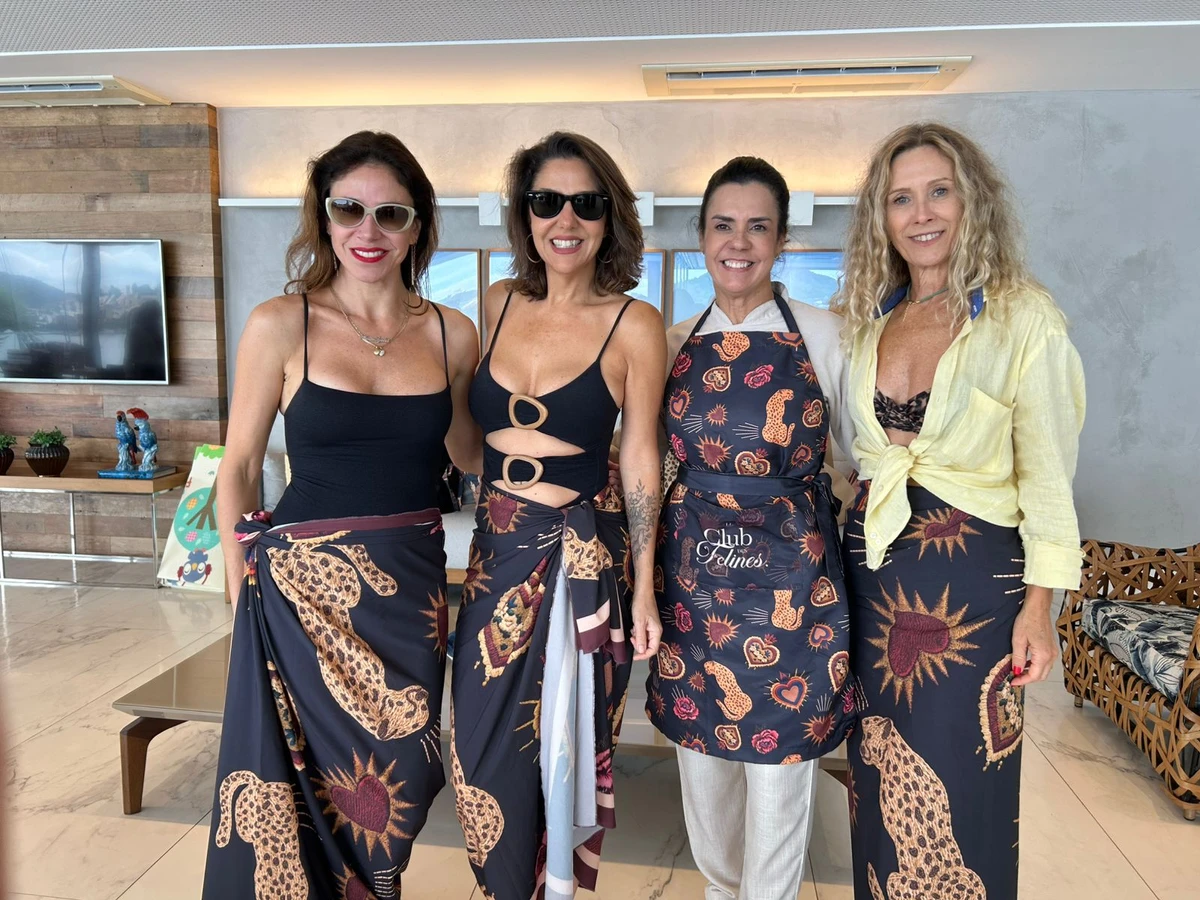 Maria Izabel Braga, Mariana Perini, Chef Arlete Nunes e Ana Claudia Cardozo